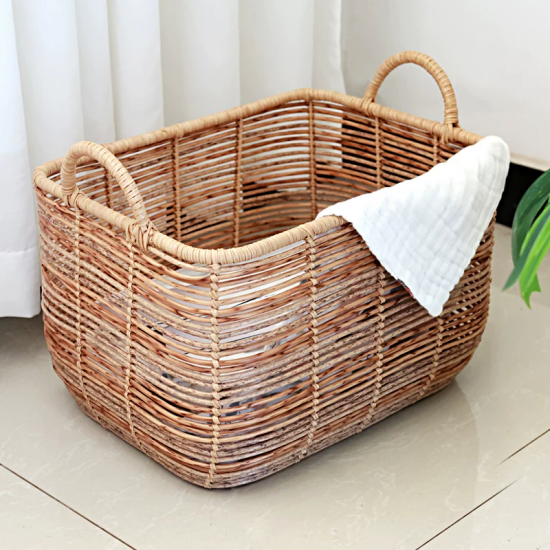 Straw Basket Set 3 Pcs
